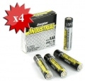 Pile LR03 AAA energizer industriel x4