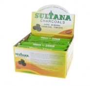Charbon � narguil� Sultana x 8