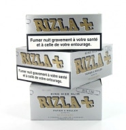 Papier � rouler Rizla + Slim Gris x 50 PACK de 3