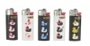 5 briquets Bic mini � pierre My Duck