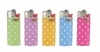 5 briquets Bic mini � pierre Dots