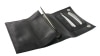 Blague � tabac cuir  noir roulante 20023