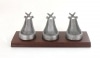 Porte Pipes en �tain 3 pipes