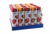 50 Briquets Major en Relief motif Coccinelle