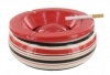 Grand Cendrier C�ramique Rouge