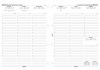 Recharge Filofax A4 2012