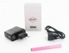 Cigarette �lectronique rose KYF Kit Box Blanche