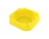 Cendrier de terrasse jaune carr�