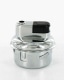 T�te de briquet avec embase Chrom�