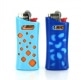 Etui briquet mini Bic'in Bleu Ciel et Fonc�