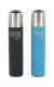 2 briquets � pierre Clipper Color Soft Noir et Bleu
