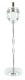 Cendrier boule chrom� sur pied 504981
