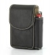 Etui Paquet de Cigarettes et Briquet Marron