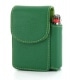Etui Paquet de Cigarettes et Briquet Vert