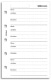 Recharge R�pertoire Filofax Mini