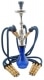 Chicha Diwan 72cm 6 tuyaux bleu