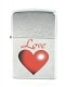 Zippo Love Coeur Rouge