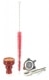 Chicha Diwan 72cm 6 tuyaux rouge