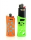 Etui briquet mini Bic'in Orange et Vert