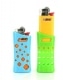 Etui briquet mini Bic'in Bleu et Vert