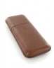 cliquez sur Etui 3 cigares R�cife cuir perl� marron fonc� 2045003 pour agrandir