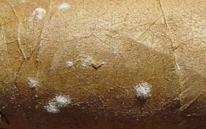 Marque blanche relief sur cigare