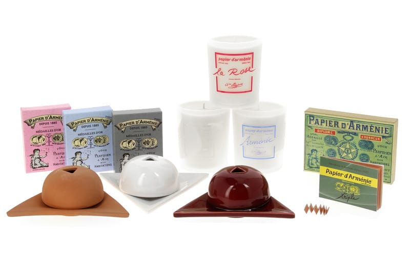 Papier d'Arménie Bougie d'intérieur parfumée