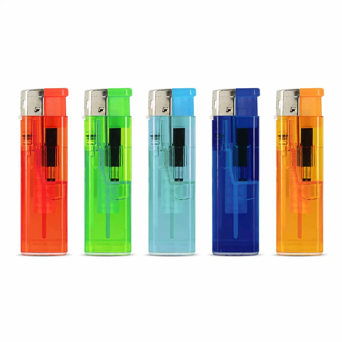 Briquets lectroniques Multicolores x 5