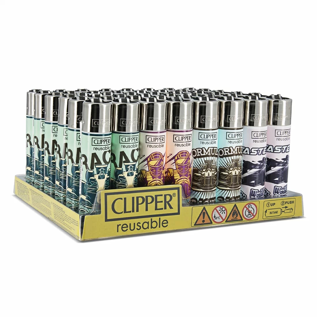 Briquet Clipper Vintage F1 x 48