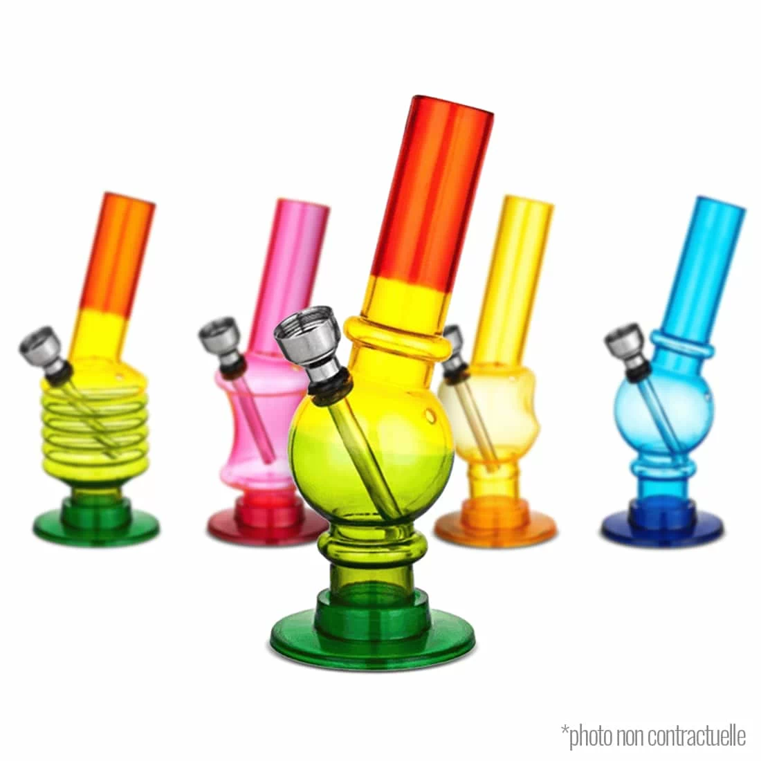 Bang Acrylique transparent color� surprise 14.5 cm